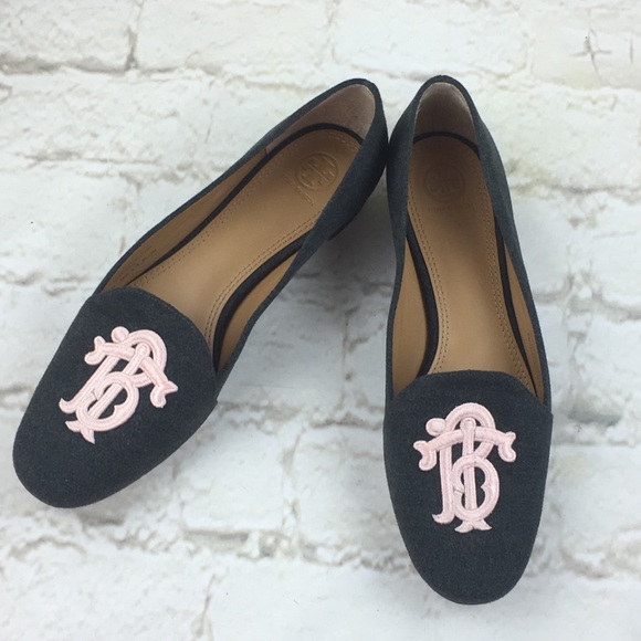 Tory Burch Shoes - Tory Burch Antonia Monogram Loafers NWT Sz 10